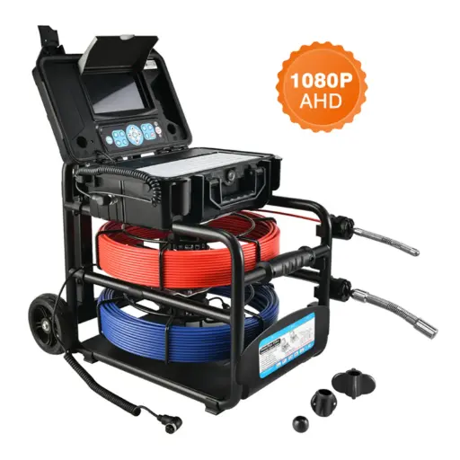 [2200021] CM40 DUO système de caméra d'inspection - 40m 4.8/5.2- tête 14mm + tête 23mm